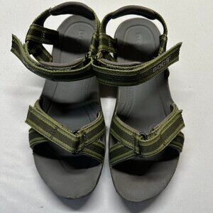BOGS Boys Rio Stripe Sandals | Green | Youth US 5 EU 38